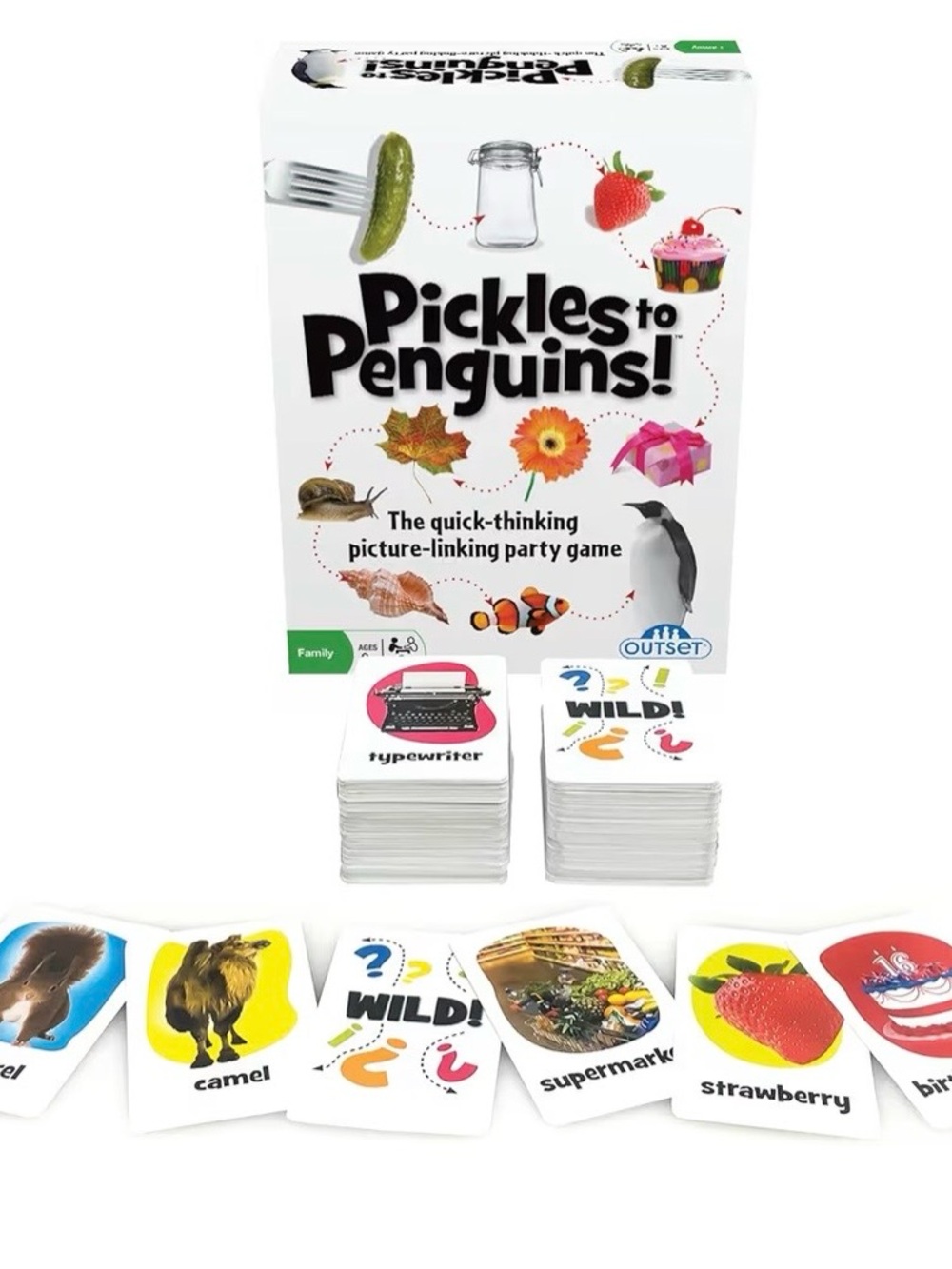 Pickles to Penguins! Picture-Linking Party Game